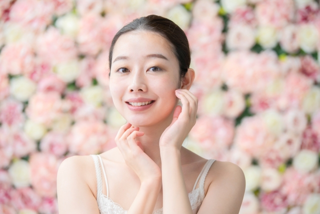 女性_花